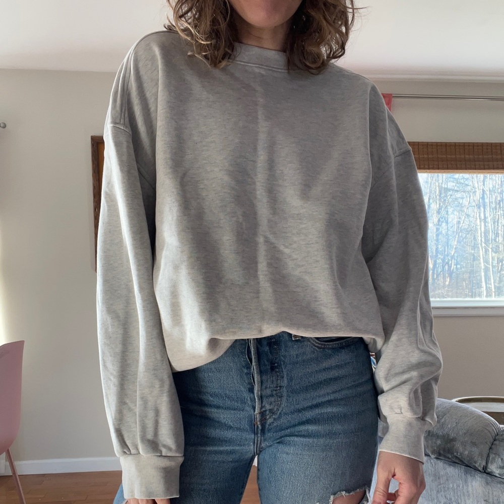 Everlane organic cotton crewneck sweatshirt